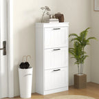 Meuble de rangement vert en bois avec 4 portes et 2 tiroirs