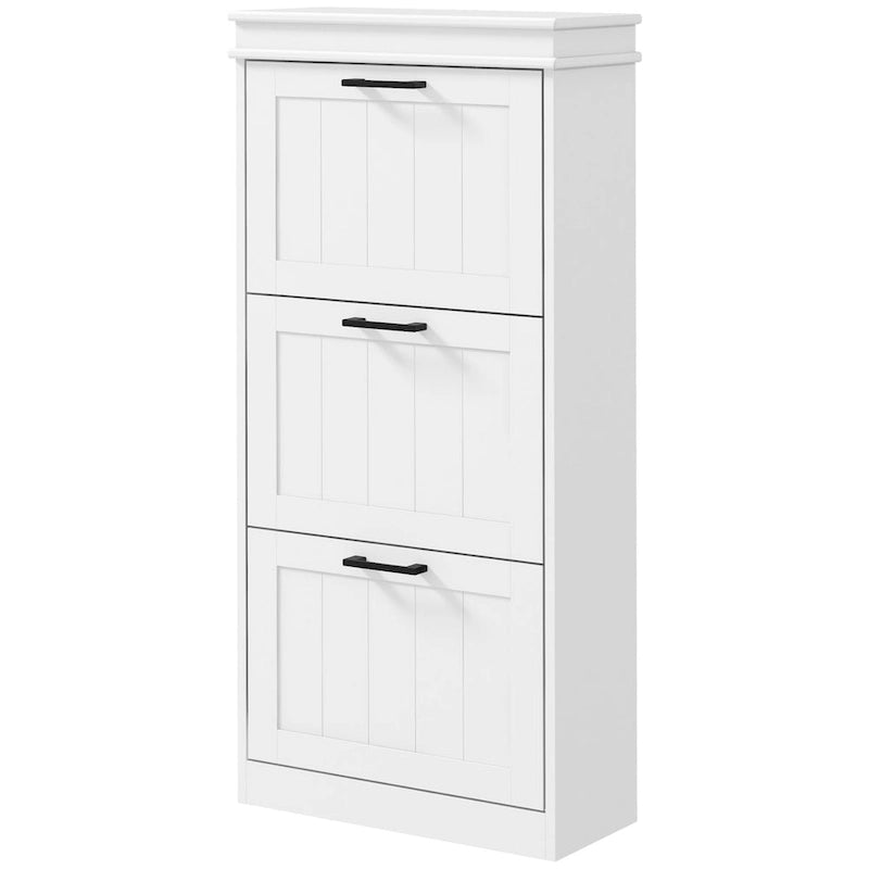 Meuble de rangement vert en bois avec 4 portes et 2 tiroirs