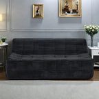 Canapé 3 places en mousse 75, sans assemblage, design compact et installation facile