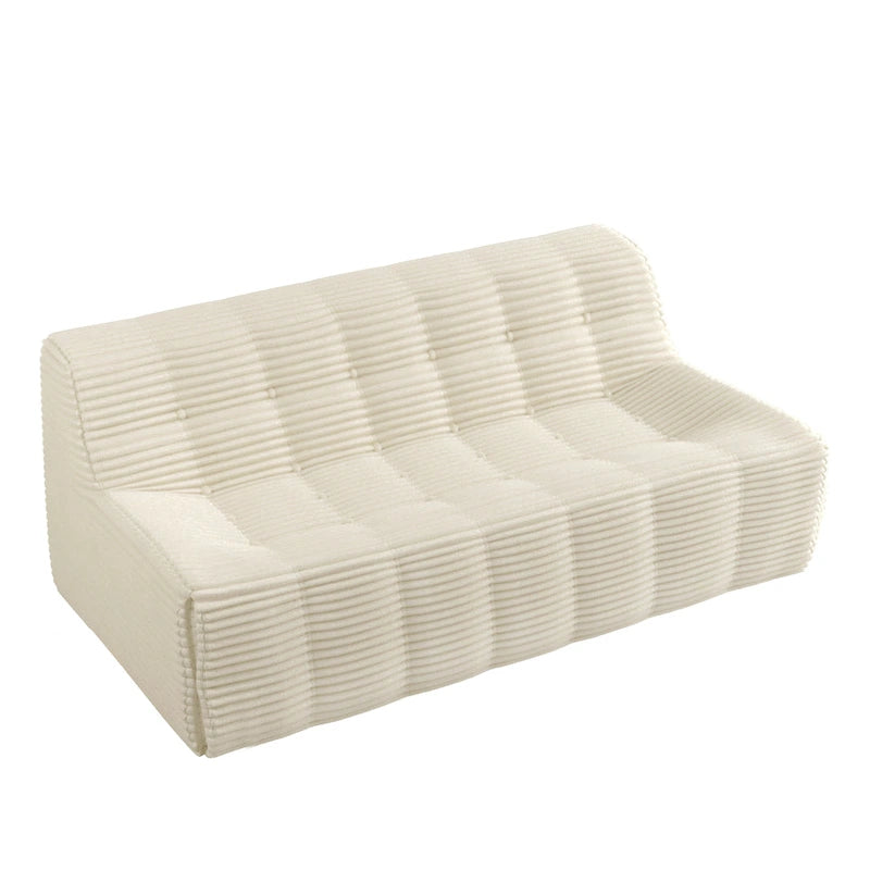 Canapé 3 places en mousse 75, sans assemblage, design compact et installation facile