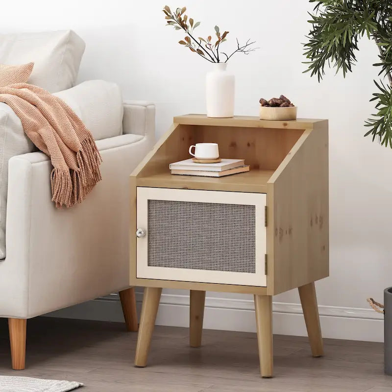 Table d'appoint avec huche