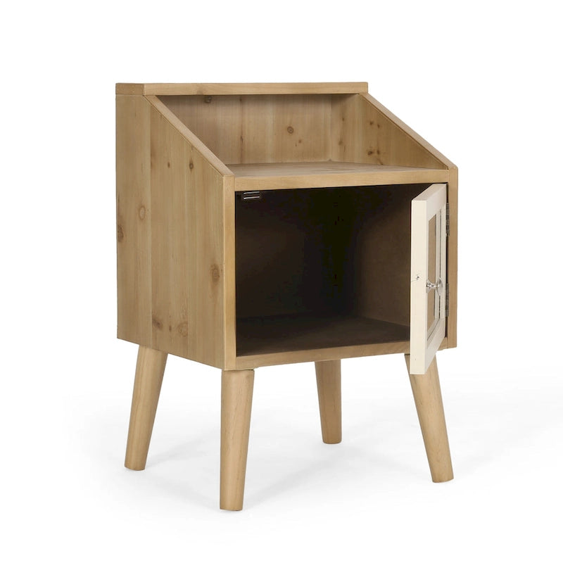 Table d'appoint avec huche