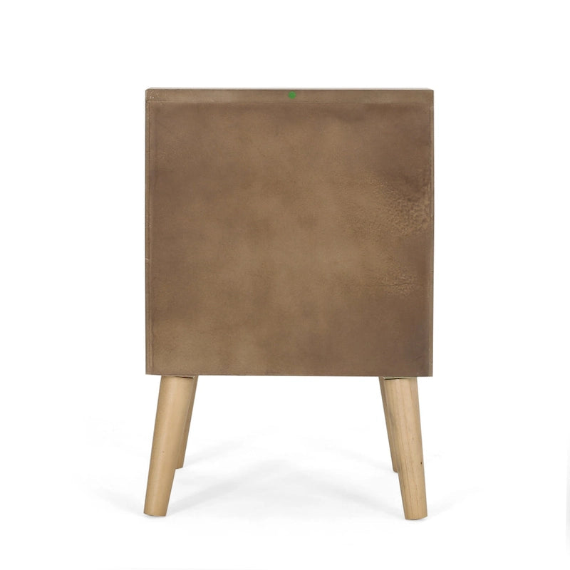 Table d'appoint avec huche
