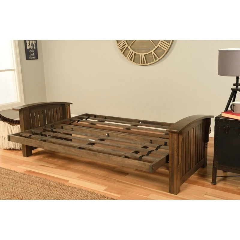 Cadre de futon grand format Washington avec matelas
