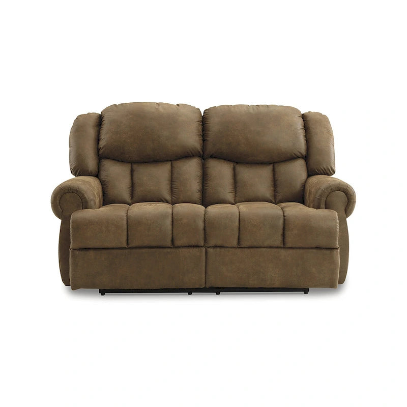 Causeuse inclinable Boothbay marron – 75 po L x 42 po P x 47 po H
