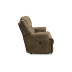 Causeuse inclinable Boothbay marron – 75 po L x 42 po P x 47 po H