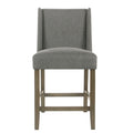 Tabouret de comptoir Dinah Modern 24 - Étain - 61 cm