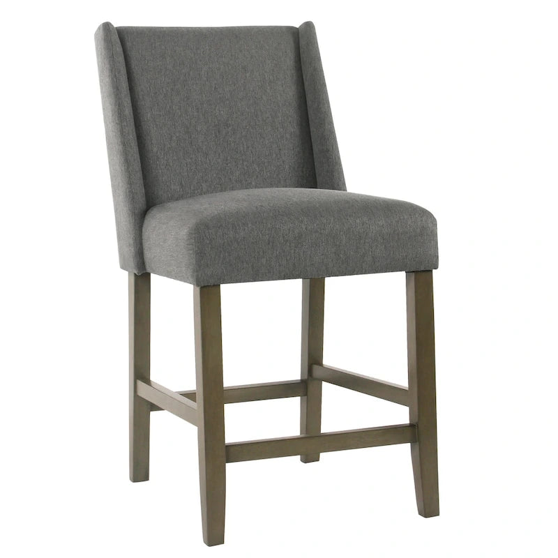Tabouret de comptoir Dinah Modern 24 - Étain - 61 cm