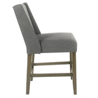 Tabouret de comptoir Dinah Modern 24 - Étain - 61 cm