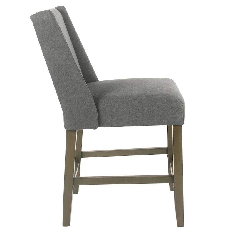 Tabouret de comptoir Dinah Modern 24 - Étain - 61 cm