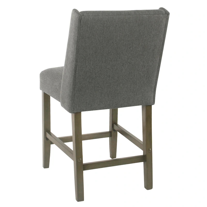 Tabouret de comptoir Dinah Modern 24 - Étain - 61 cm