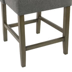 Tabouret de comptoir Dinah Modern 24 - Étain - 61 cm