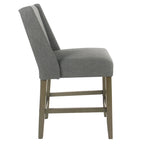 Tabouret de comptoir Dinah Modern 24 - Étain - 61 cm