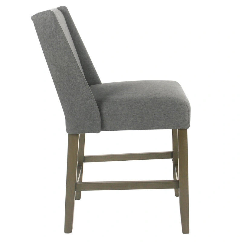 Tabouret de comptoir Dinah Modern 24 - Étain - 61 cm