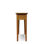 Table d'appoint étroite avec poubelle à tiroir unique 9010