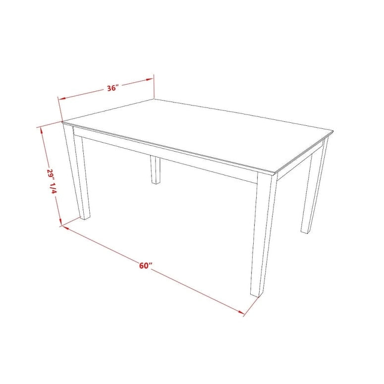 Table à manger et 4 chaises de cuisine, Chêne (Pièces et options d'assise)