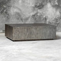Table basse Kareem gris moderne
