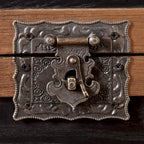 Table d'appoint malle ancienne
