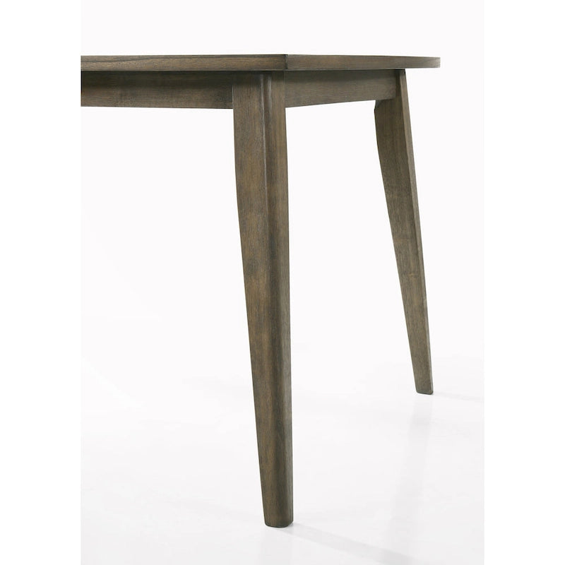 Ensemble de salle à manger 9 pièces avec 8 chaises de salle à manger en tissu