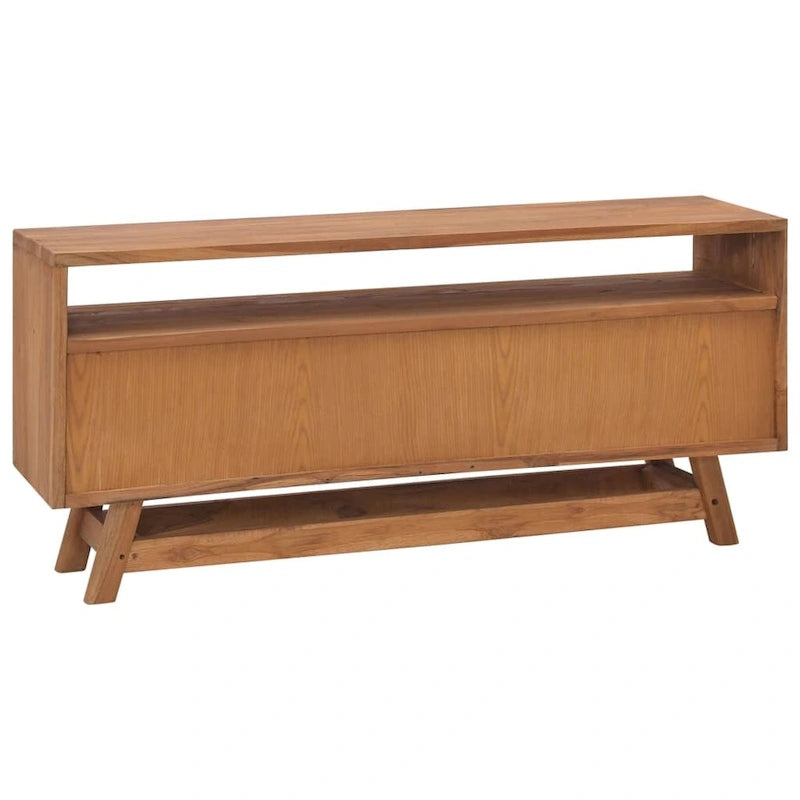 Meuble TV 43,3x11,8x19,7 Bois de teck massif