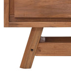 Meuble TV 43,3x11,8x19,7 Bois de teck massif