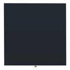 Table d'appoint Sunny Mid-Century avec embouts dorés - 24Lx24Px22H