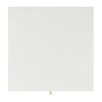 Table d'appoint Sunny Mid-Century avec embouts dorés - 24Lx24Px22H