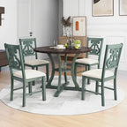Ensemble table et chaises rondes 5 pièces