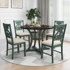 Ensemble table et chaises rondes 5 pièces