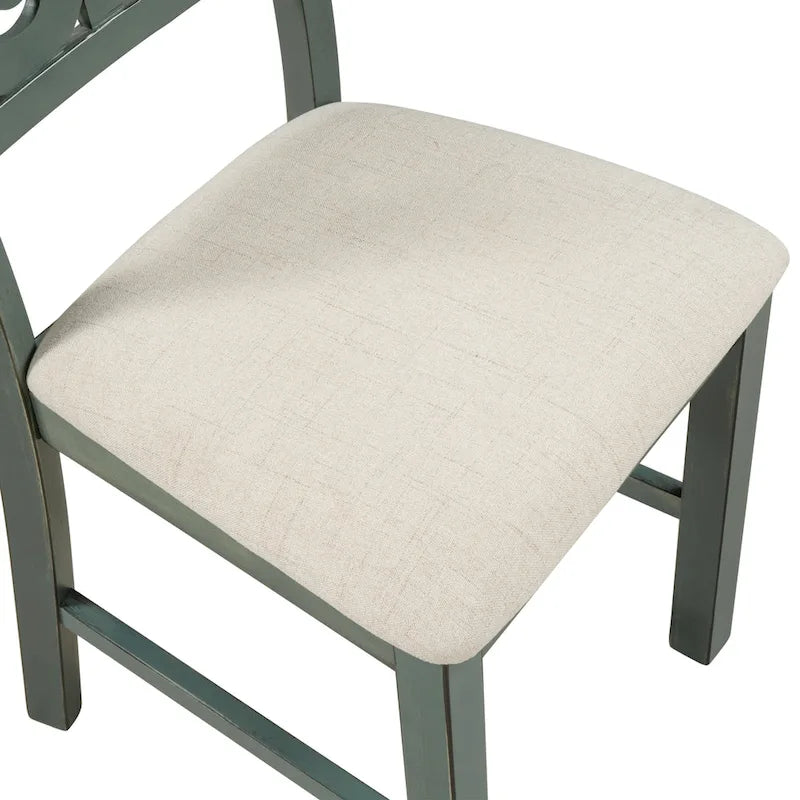Ensemble table et chaises rondes 5 pièces