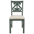Ensemble table et chaises rondes 5 pièces