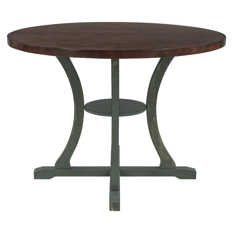 Ensemble table et chaises rondes 5 pièces