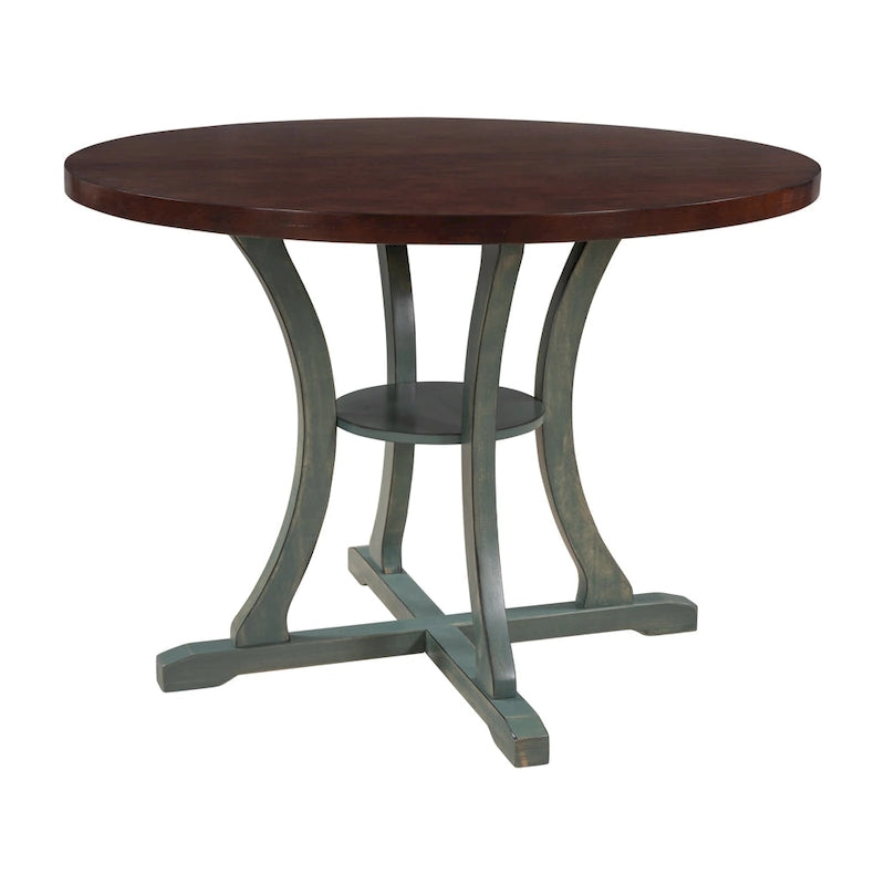Ensemble table et chaises rondes 5 pièces