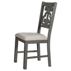 Ensemble table et chaises rondes 5 pièces