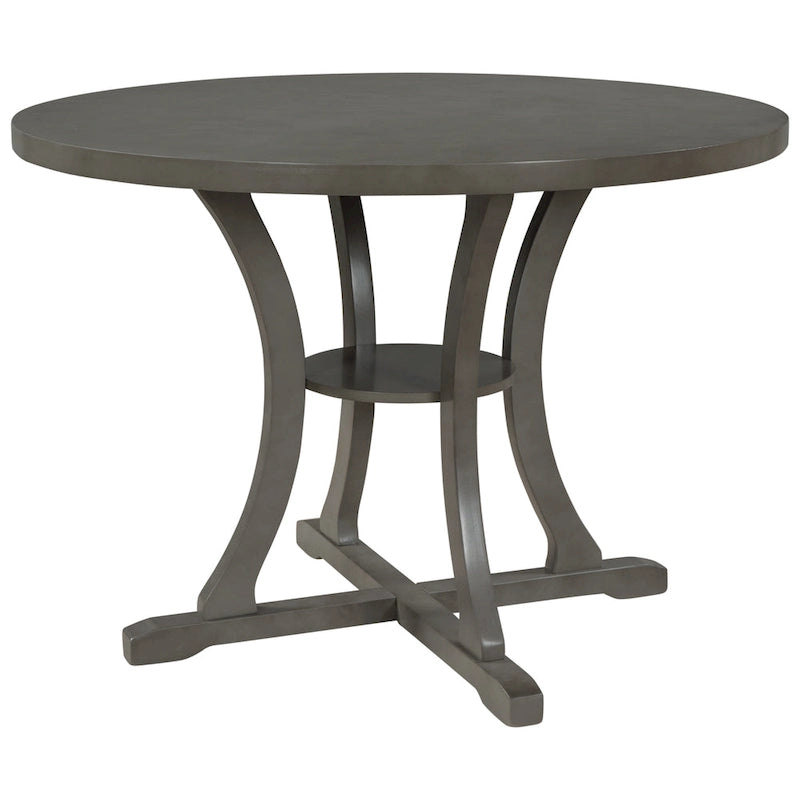 Ensemble table et chaises rondes 5 pièces