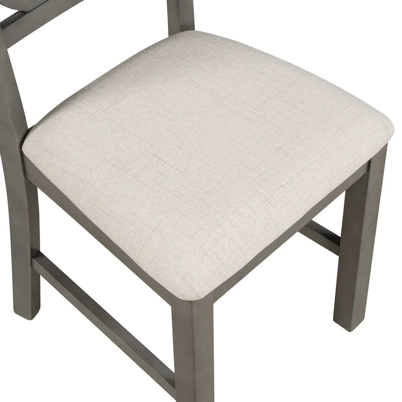 Ensemble table et chaises rondes 5 pièces