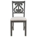 Ensemble table et chaises rondes 5 pièces